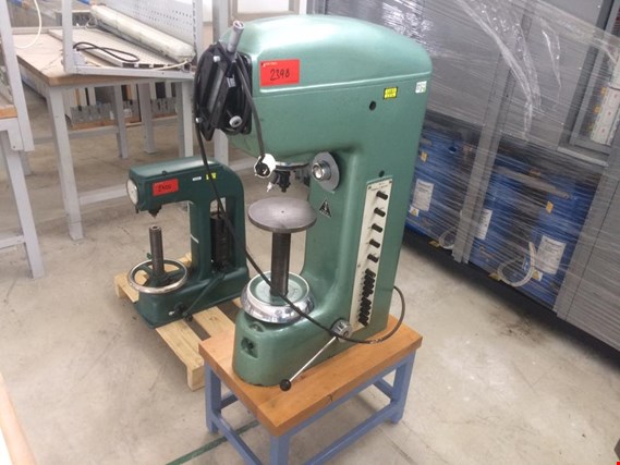 Used VEP Liepzig Manual hardness tester without SW for Sale (Auction Premium) | NetBid Industrial Auctions